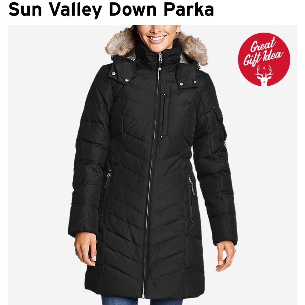 Women’s Eddie Bauer Sun Valley Down Parka NWOT